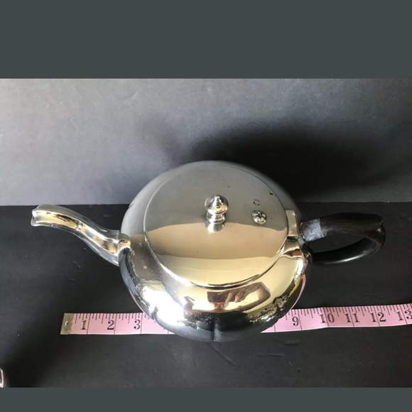 Victorian Plate Silver Plated Melon Tea Set - Picture 8 of 12